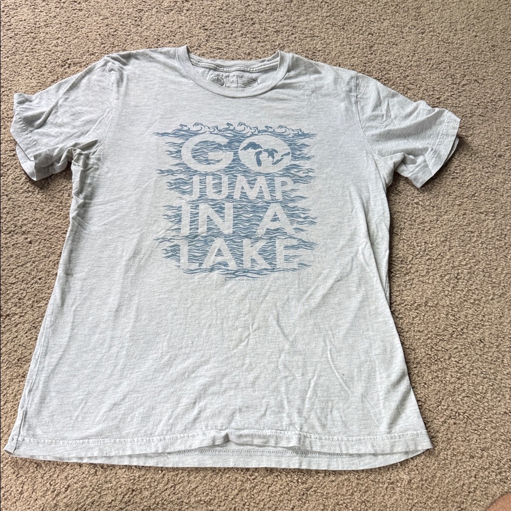 Gray Graphic T-Shirt